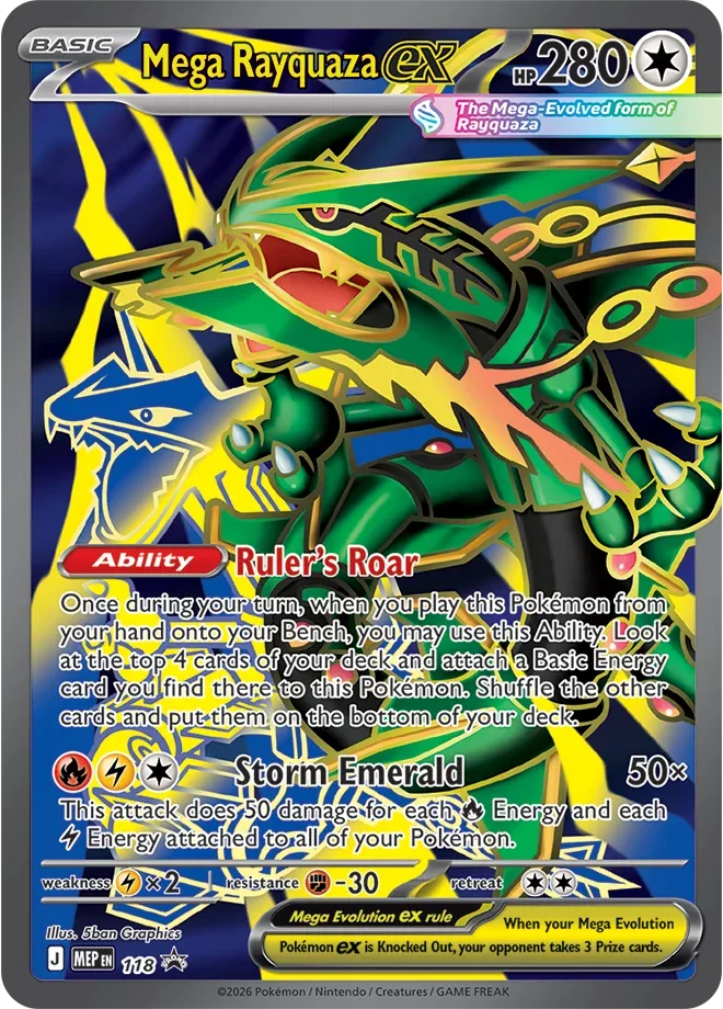 Méga-Rayquaza ex Full Art
