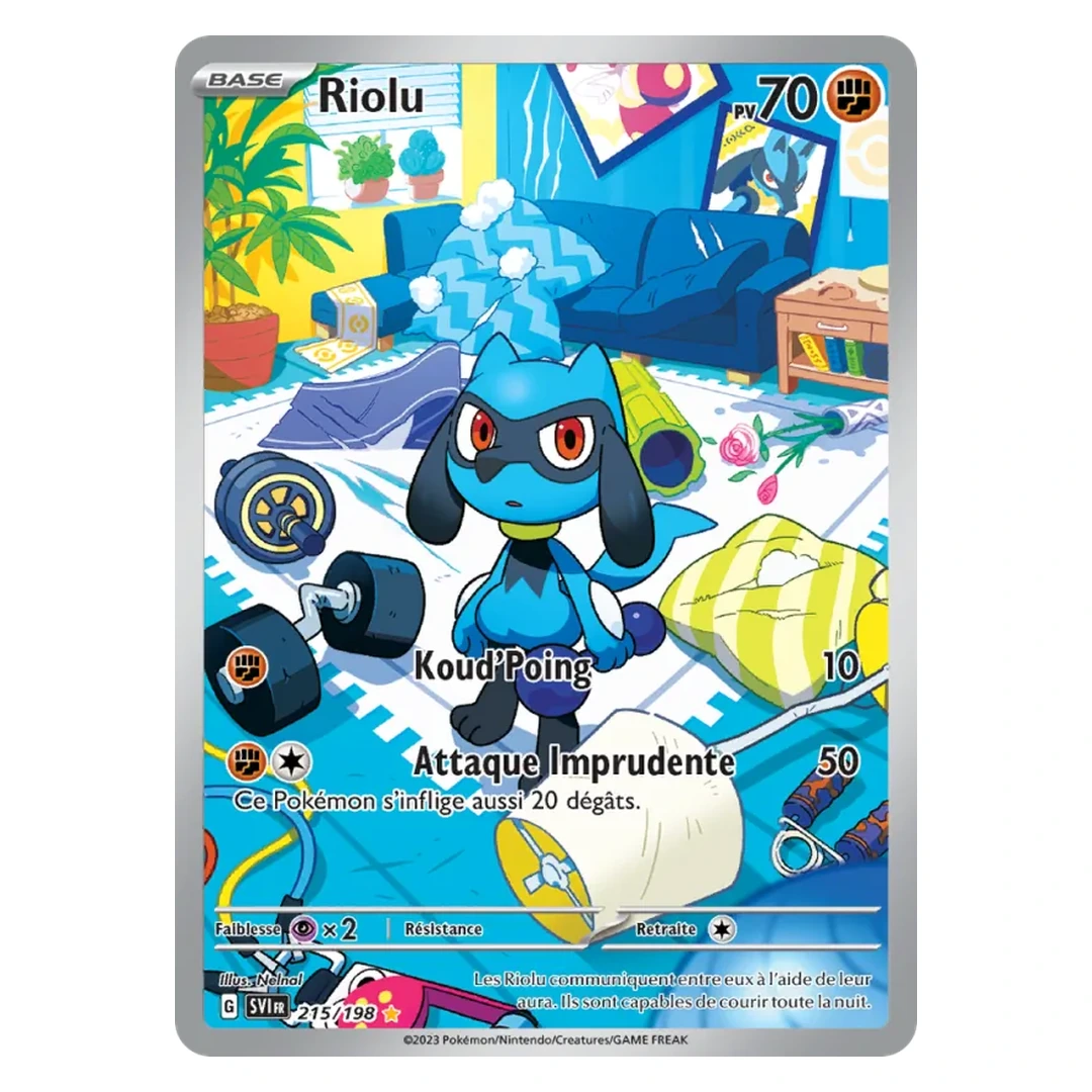 Riolu 215/198 - Pokémon (Écarlate et Violet)