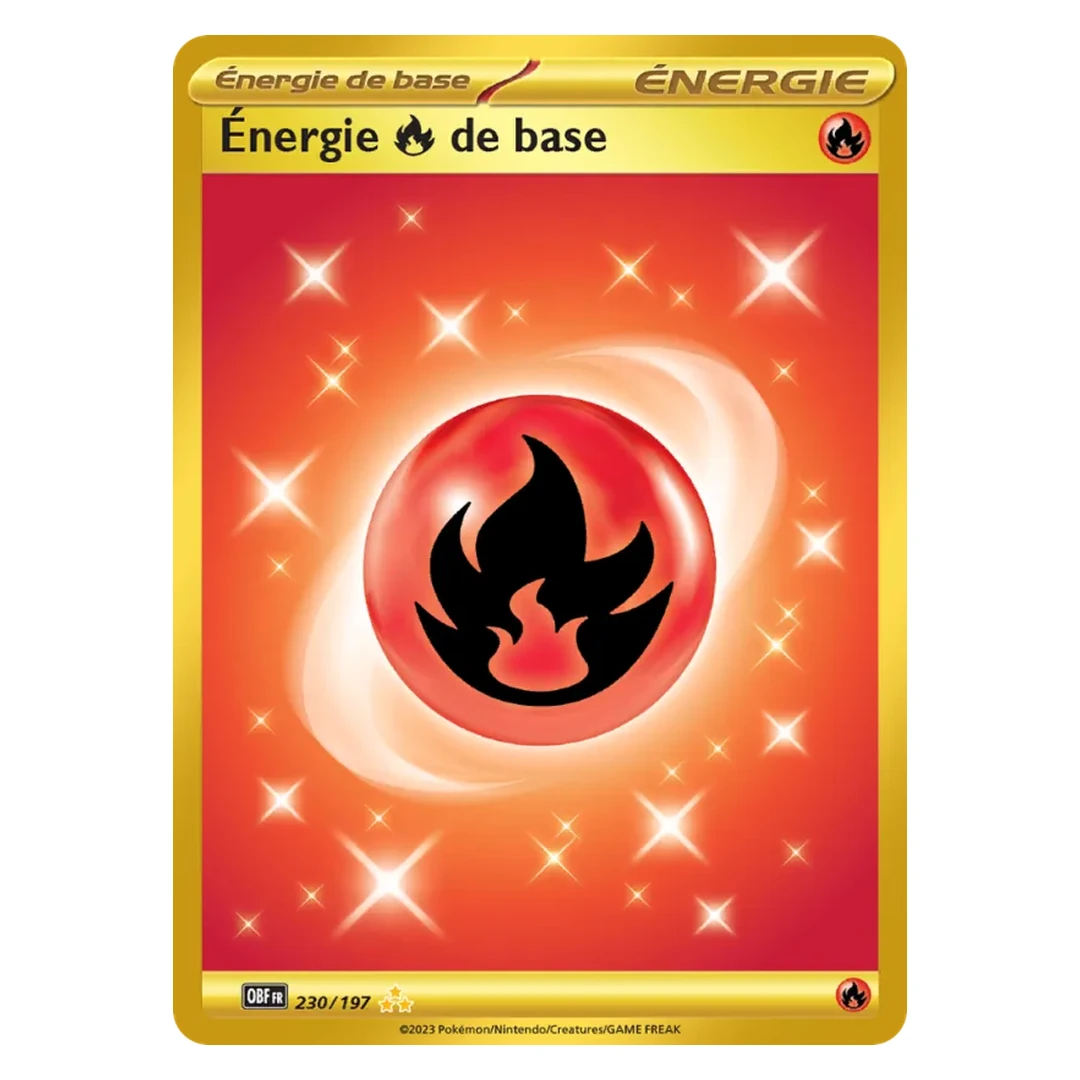 Énergie Fire de base 230/197 - Pokémon (Flammes Obsidiennes)