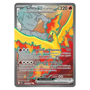Sulfura-ex de la Team Rocket 208/182 - Pokémon (Rivalités Destinées)